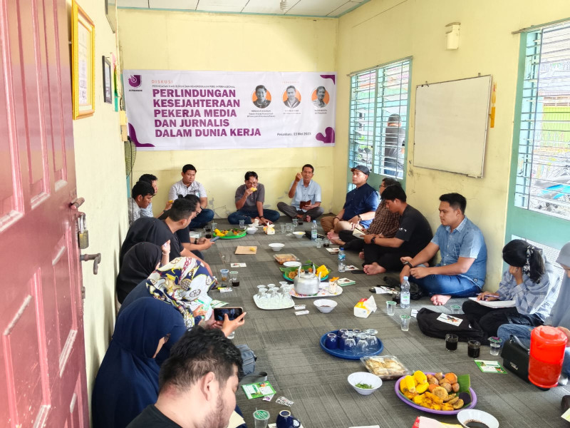 Momen Hari Buruh Internasional, AJI Pekanbaru Tekankan Pentingnya Perlindungan Ketenagakerjaan bagi Jurnalis