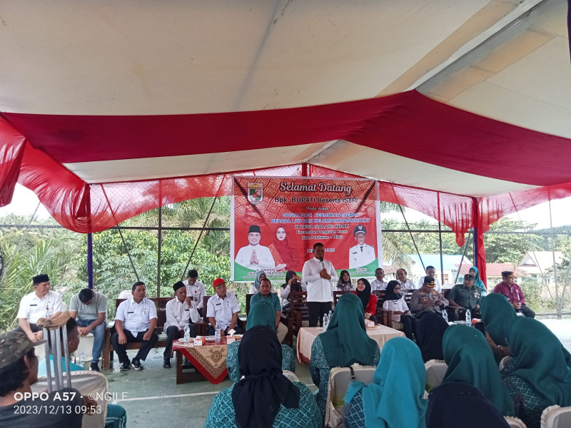 Bupati H. Zukri Lakukan pengarahan Kebijakan terhadap LKD di Kecamatan Pangkalan Kuras Mimpi Saya seluruh Anak Yatim Tidak Terlantar