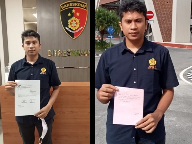 FORMASI RIAU Laporkan Oknum DLHK Riau dan Kasus SPPD Fiktif Dewan Rohil