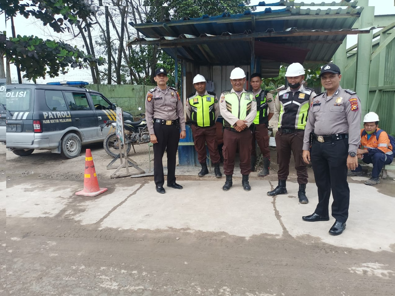 Lakukan Patroli Gabungan Polsubsektor Pelalawan Libatkan Menajment PT RAPP.Grup
