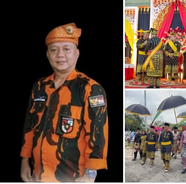 Ketua MPC PP Rusdianto SE Ucapkan Selamat atas Penganugerahan Gelar Adat kepada Wabup dan Kapolres Pelalawan