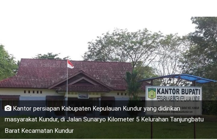 PARA TOKOH HARUS DORONG PEMERINTAH PUSAT SEGERA MEKARKAN TANJUNG BATU KUNDUR JADI KABUPATEN