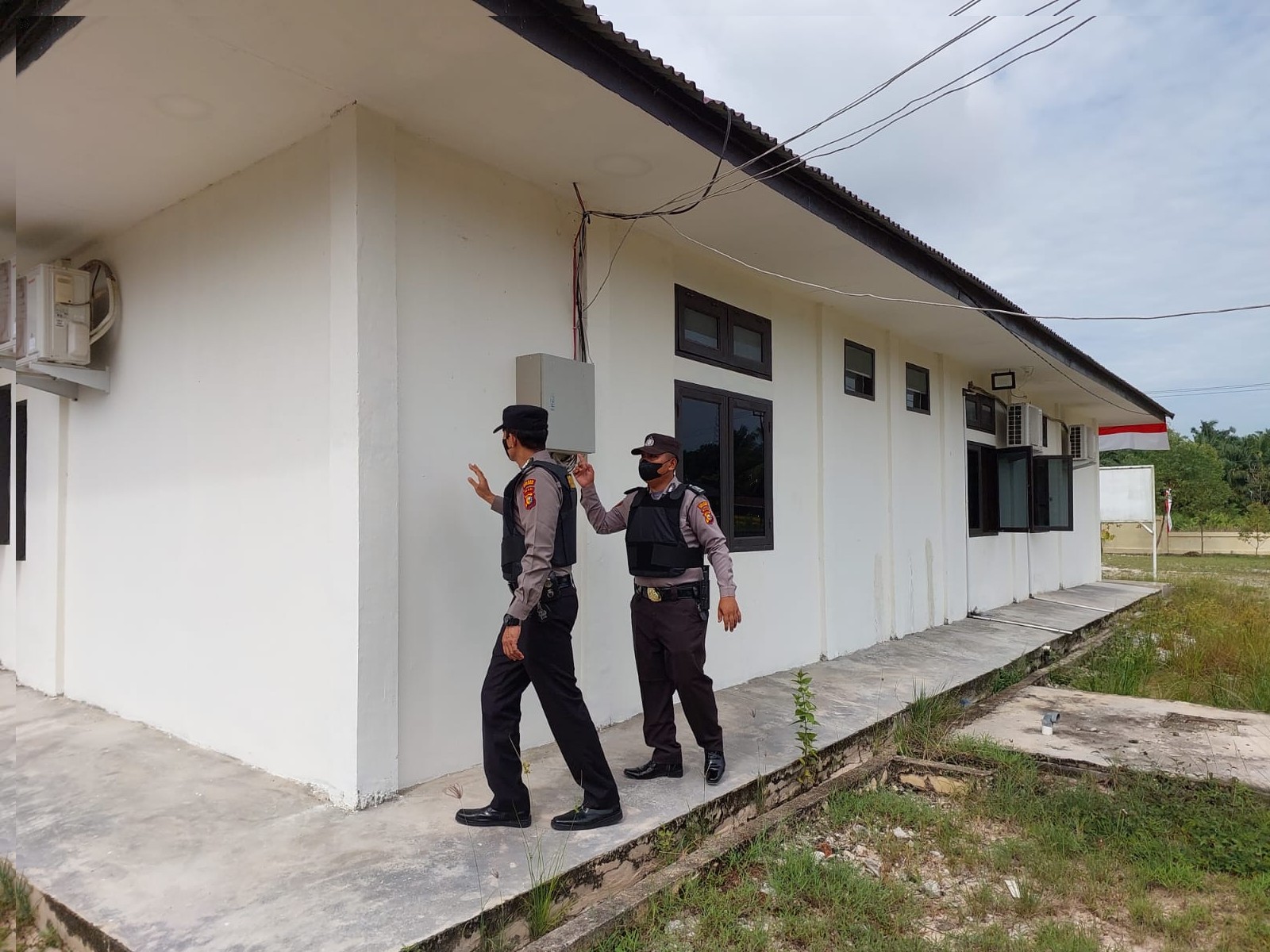 Pengamanan Di Mako Personil PolsubsektorTingkatkan Penjagaan