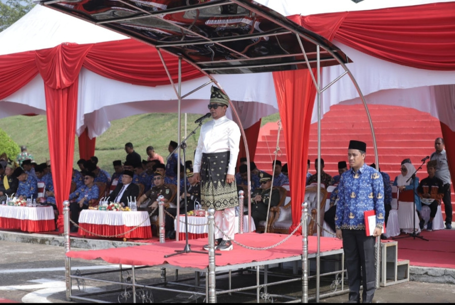 Di Peringatan Hari Sumpah Pemuda Ke 95 tahun ini Pesan Bupati H. Zukri SE