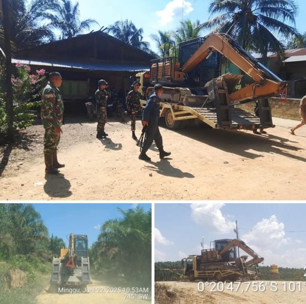 Satgas PKH Tangkap Alat Berat Pemilik Kebun 300 Hektare di Kawasan TNTN