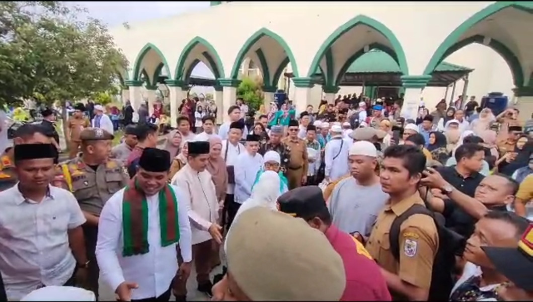 Pemkab pelalawan sambut kedatangan para jamaah haji