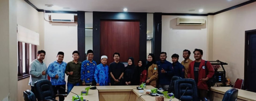 HIPMAWAN Lakukan Audiensi dengan Pihak KESRA Pelalawan Tentang Beasiswa 2023 .