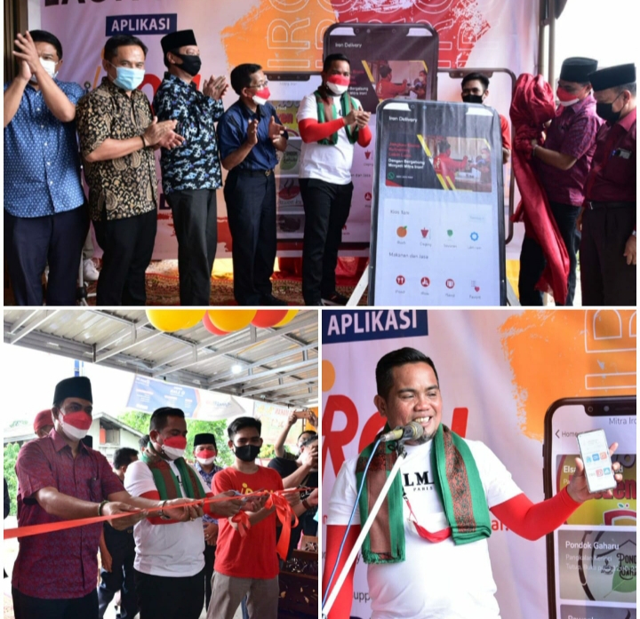 Aplikasi IRON Pelalawan Telah Launching dan di Resmikan Secara Langsung Oleh Bupati Pelalawan H. Zukri di Pangkalan Kerinci Tanggal 17/08/2021