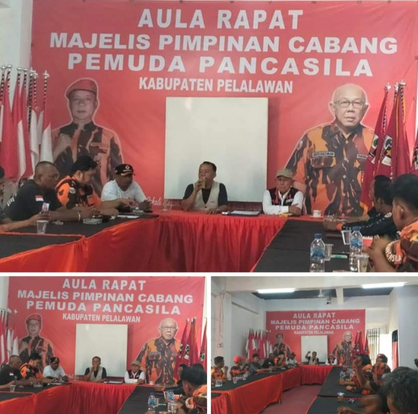 Rapat Kordinasi Persiapan Pelantikan MPC kabupaten Pelalawan Di Pimpin Langsung Ketua Rusdianto