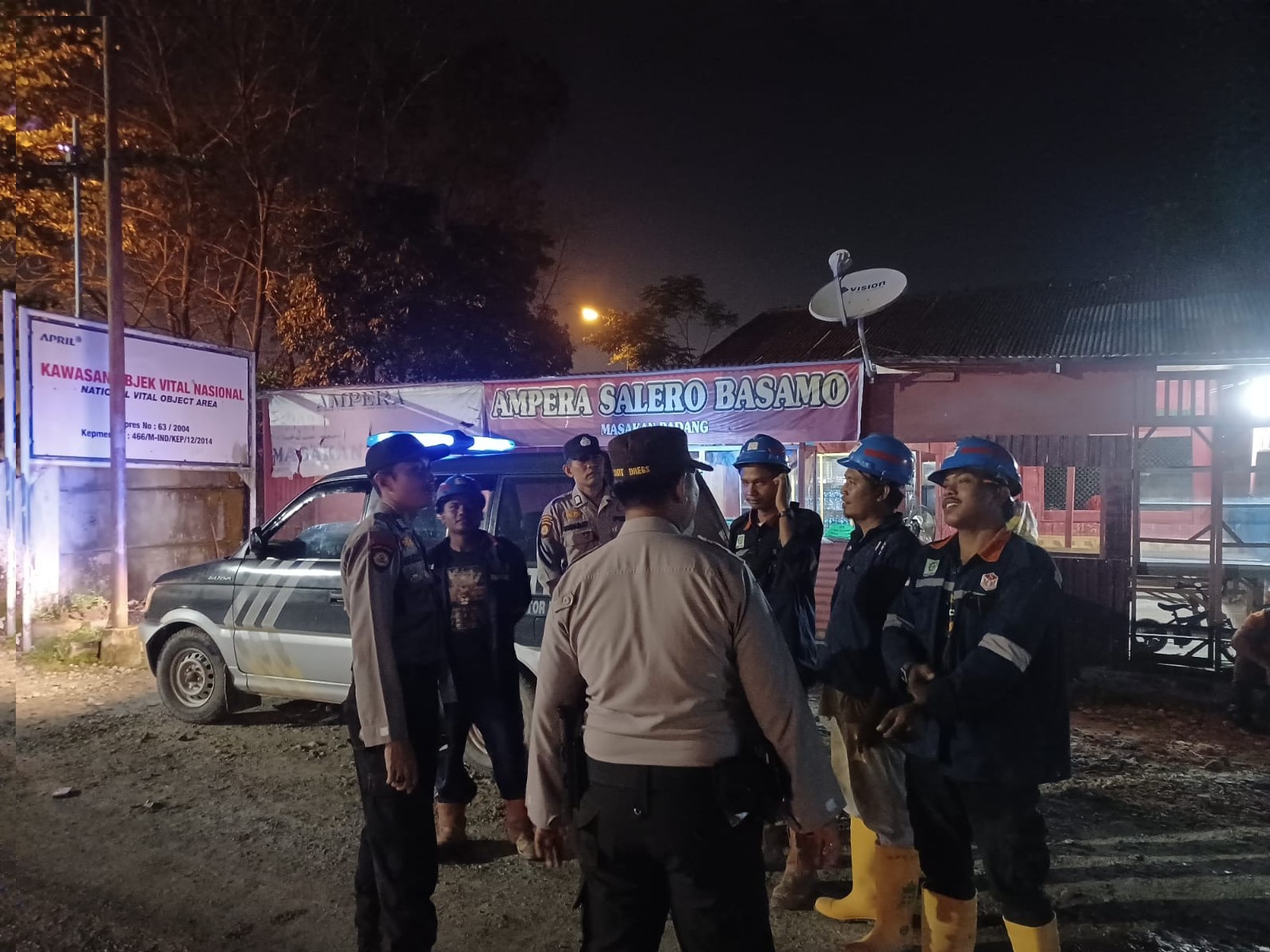 Antisifasi Gangguan Kamtibmas Dengan Patroli Blue Light Pada Malam Hari