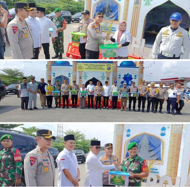 Kapolda Riau Pantau Arus Mudik Lebaran dan Pengamanan Pos PAM Operasi Ketupat 2025