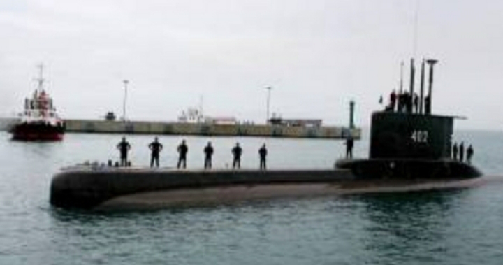 Kapal Selam KRI Nanggala 402 Hilang Di Laut Bali