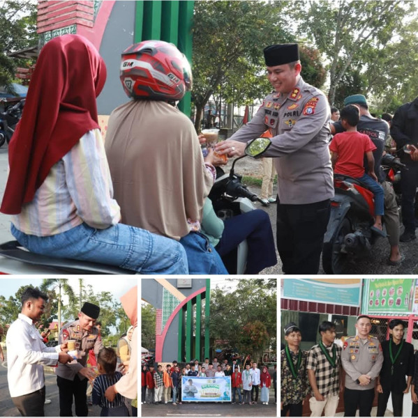 Kapolres Pelalawan Jalin Silaturahmi dan Keakraban Bersama Mahasiswa Pelalawan Di Ramadhan Penuh Berkah