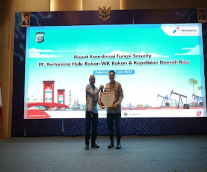 Polda Riau Gelar Rapat Koordinasi Bersama PHR Terkait Pengamanan Obvitnas di WK Blok Rokan